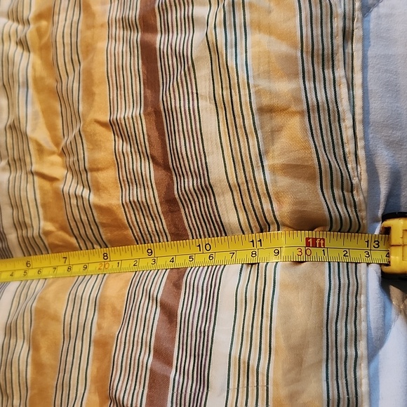 Echo yellow silk scarf - Picture 3 of 4